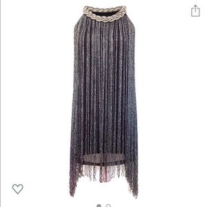 1920’s Gatsby Long Swinging Fringe Tassel Dress